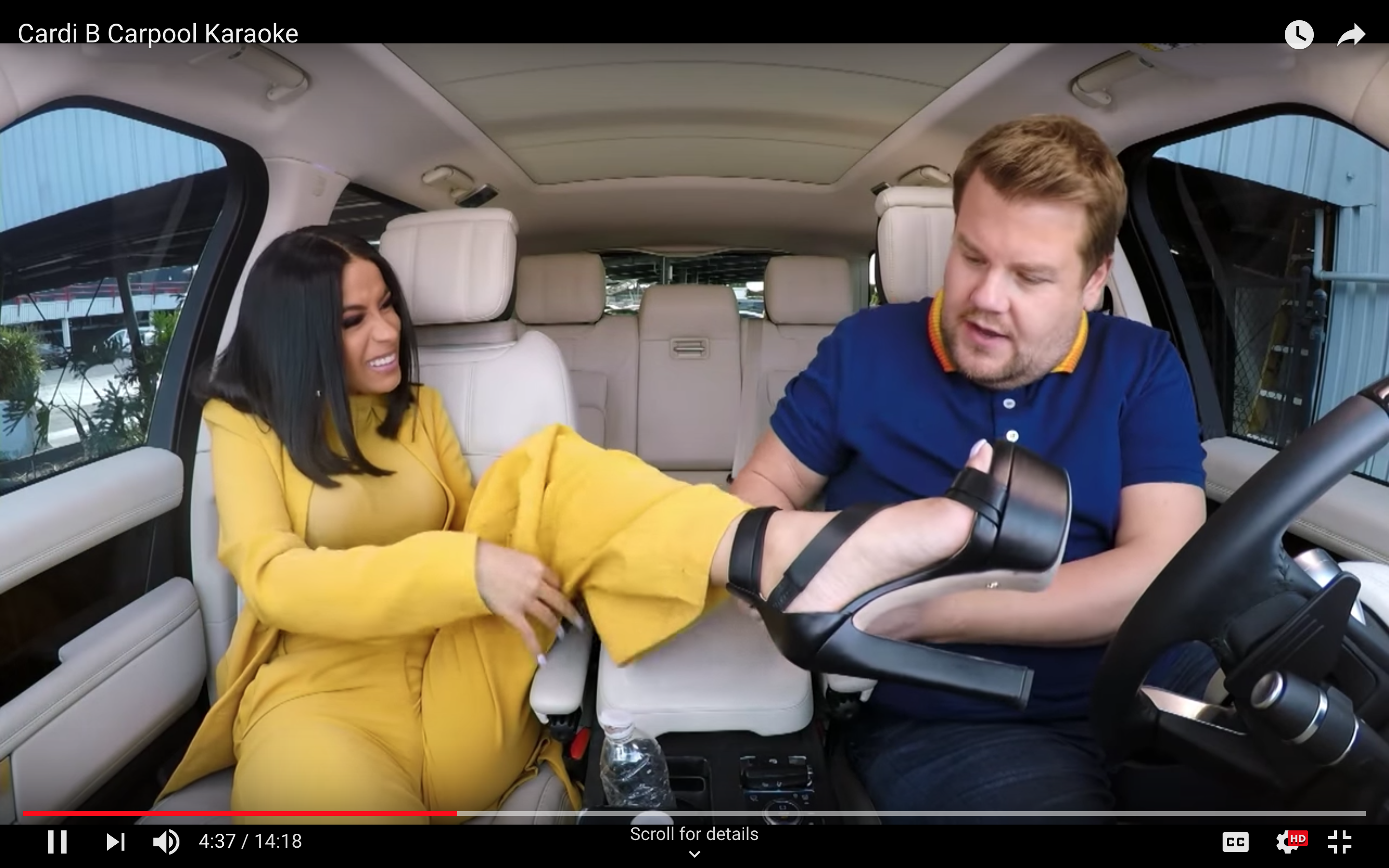 Watch Cardi B's Full Carpool Karaoke Session With James Corden