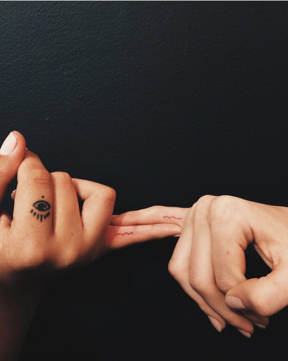 Celebrities with Matching Tattoos: Couples, Best Friends, Costars [PHOTOS]