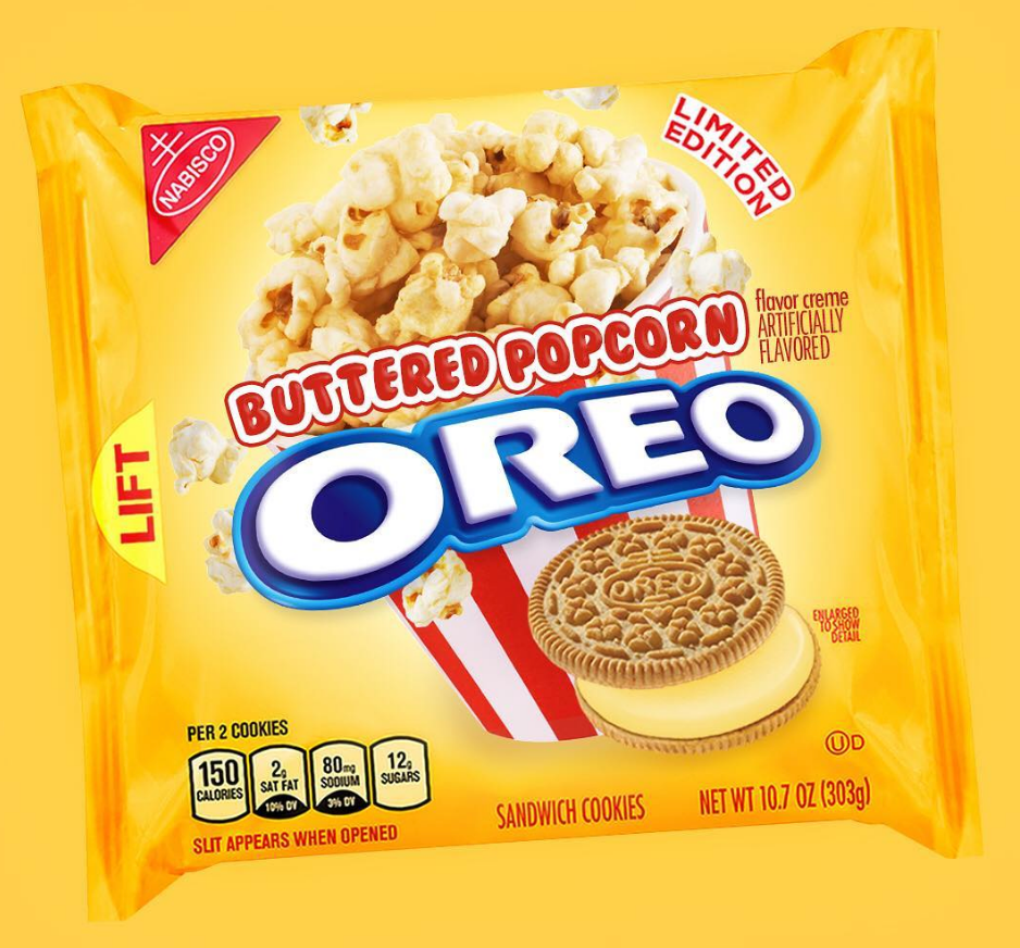 Buttered Popcorn Oreos Are Reportedly In The Works - New 