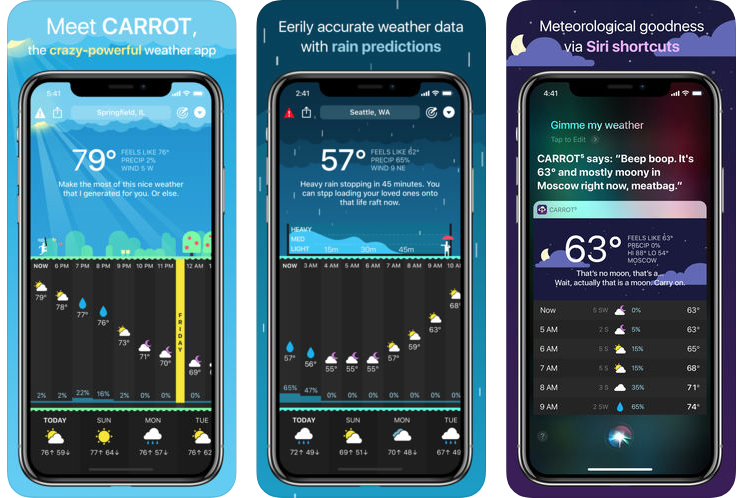 carrot weather pc