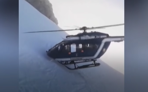 French Mountain Police Rescued an Injured Skier with Improbable ...