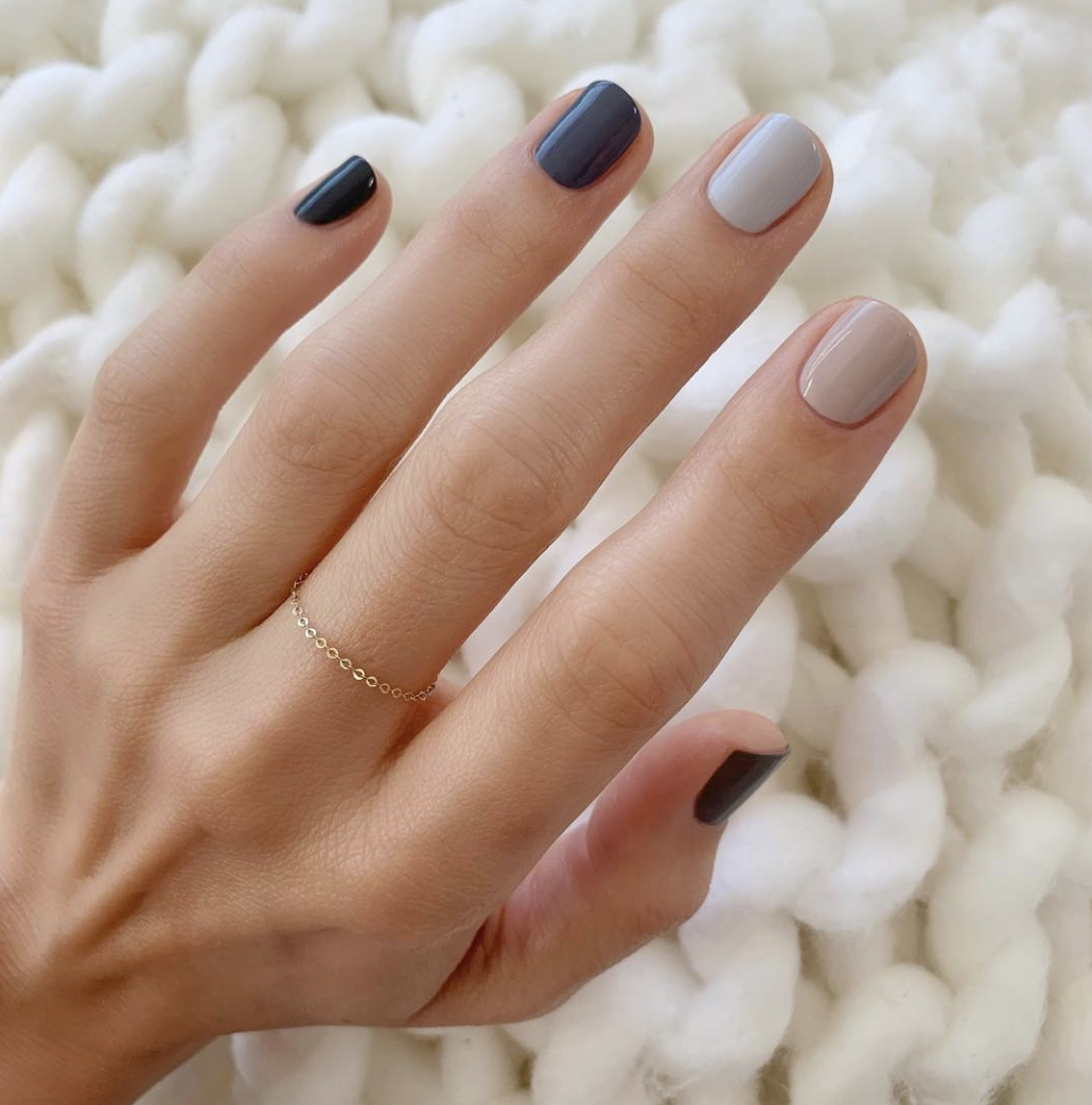 How To Wear The Muted Nail Color Trend Muted Nail Polishes