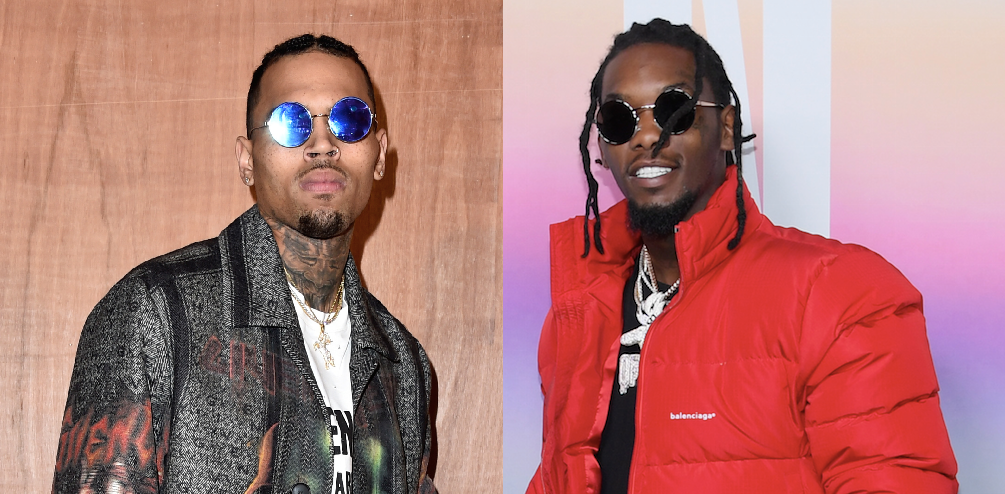 Chris Brown and Offset Feud - Chris Brown and Offset Fight Over 21 ...