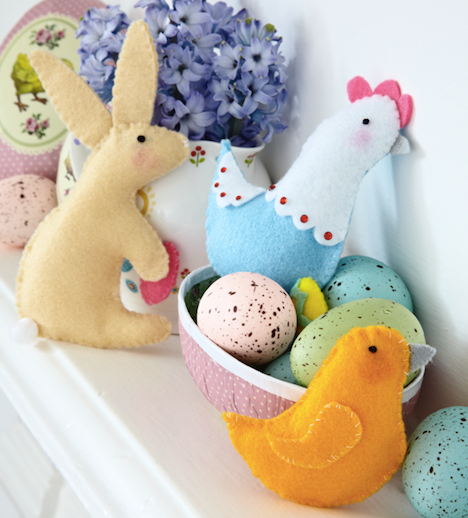 Felt animals patterns: How to make cute felt animals for Easter Felt animals patterns: How to make cute felt animals for Easter