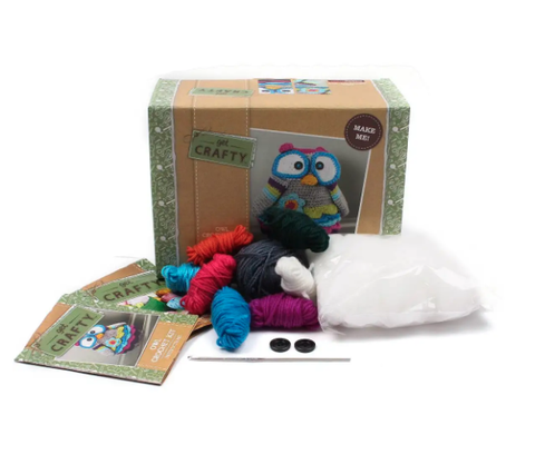 Crochet owl kit