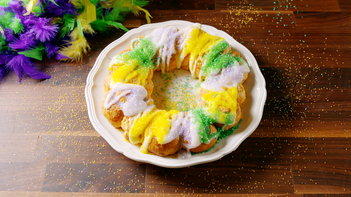 mardi gras dessert bars