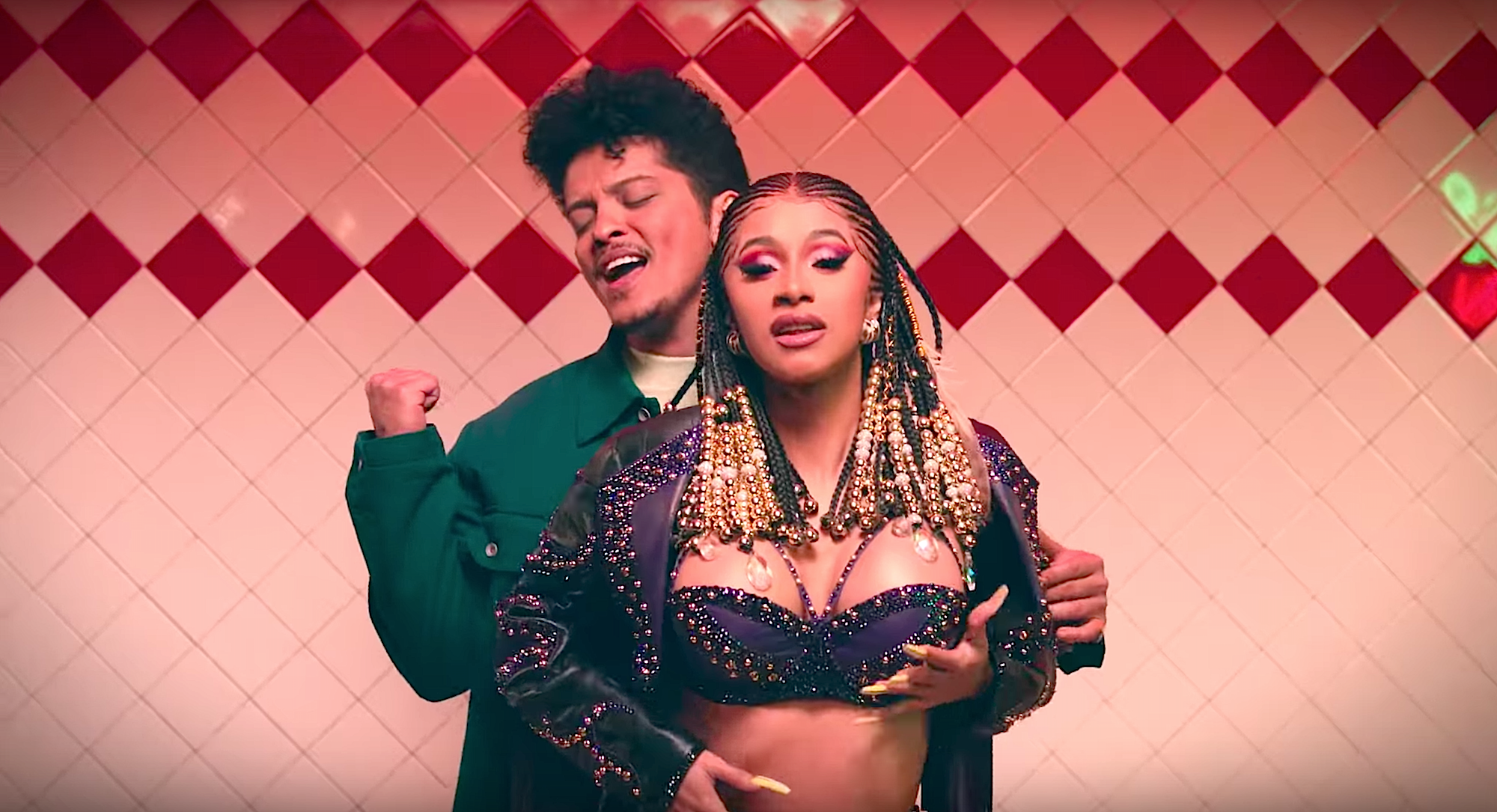 Cardi B Bruno Mars Please Me Video Is A Steamy 90s Throwback - bruno mars an cardi b finesse remix roblox id code youtube