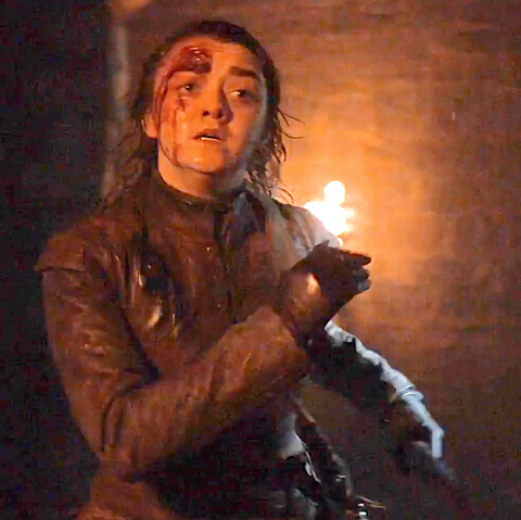 Game Of Thrones Season 8 Trailer Theory Says Arya Is Running From