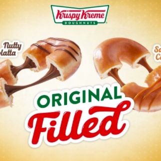 Krispy Kreme is now selling doughnuts stuffed with chocolate spread in the UK