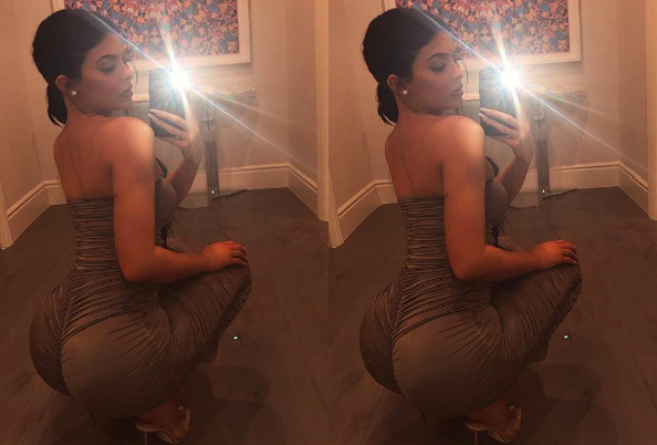kylie jenner wedgie