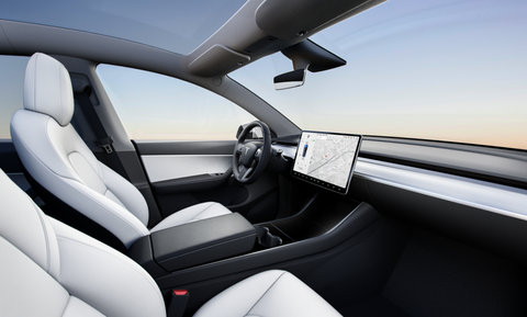 Get Tesla Model Y Butterfly Doors Pictures