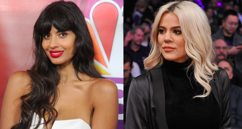 Jameela Jamil Twitter Reaction To Khloe Kardashian S Flat Tummy