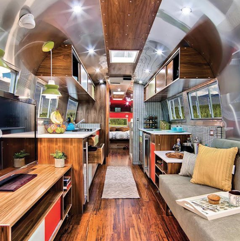 Rare Western Pacific Airstream Trailer Makeover Timeless