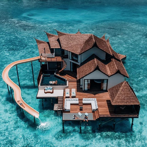 Jumeirah Vittavelli Resort's Villas Feature Massive Slides - Jumeirah ...