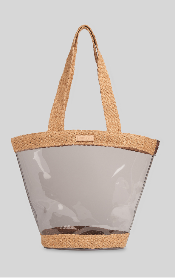 perspex beach bag