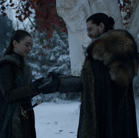 The Best Reactions To Ayra Stark Reuniting With Jon Snow In Game