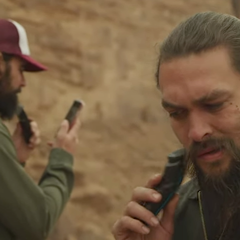 Jason Momoa Shaved Off His Beard To Raise Awareness About
