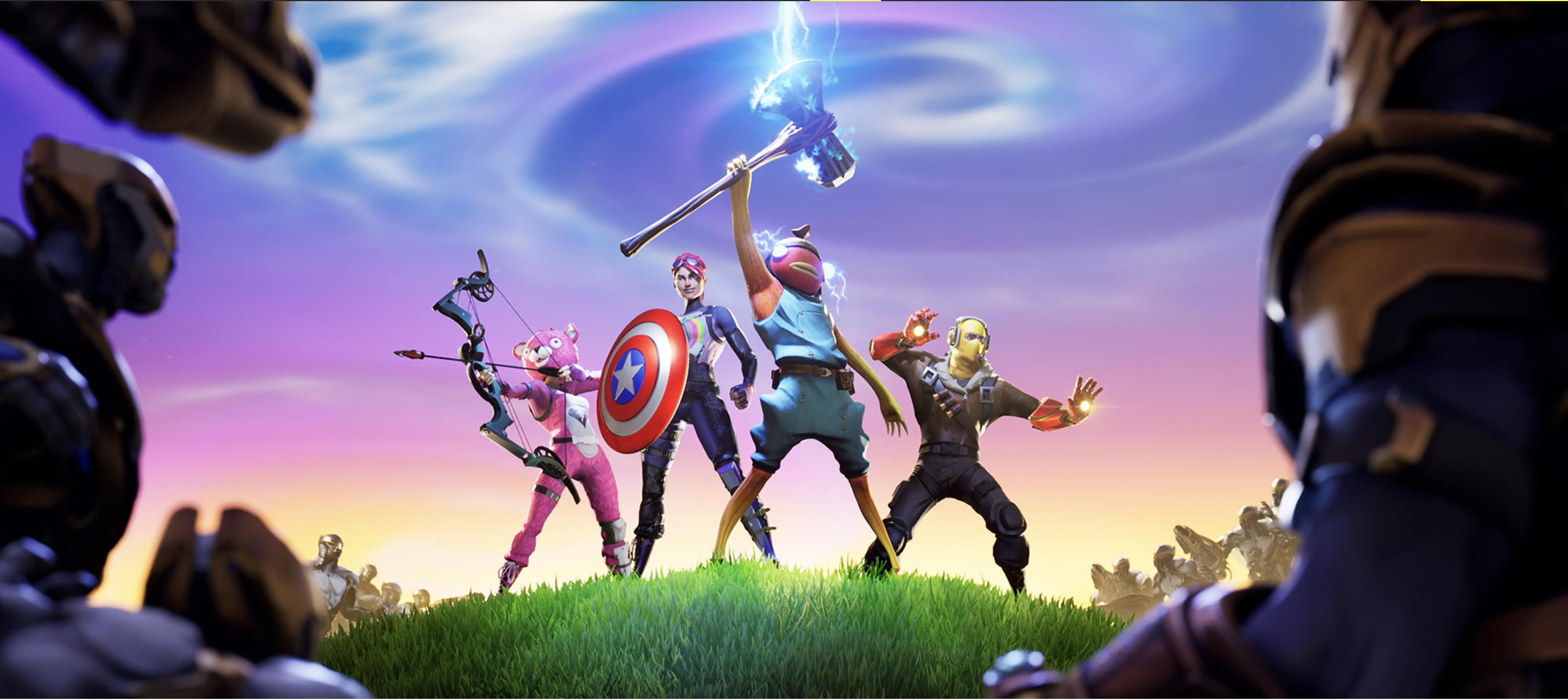 Fortnite Reveals New Avengers Collaboration With Thanos Avenger - get your avengers endgame fix early with the all new fortnite collaboration