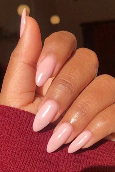 Summer Nail Trends - Almond Shaped Nails