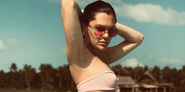 Jessie J Posts Instagram Bikini Pic Showing Her Misspelled ...