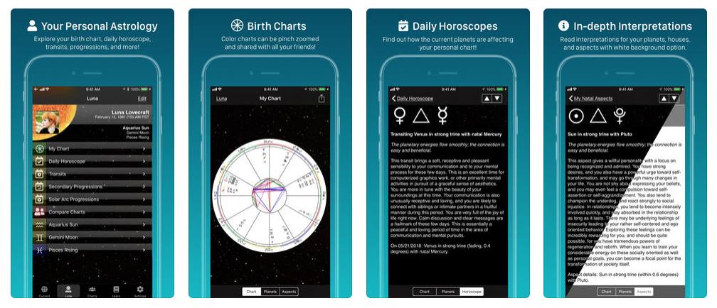 Birth Chart Horoscope App