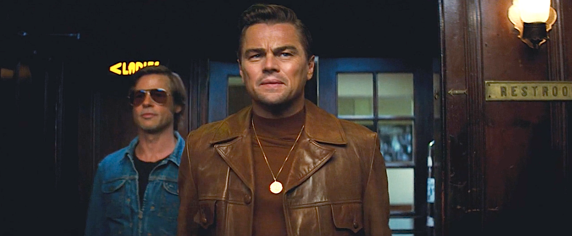 Leornardo Caprio and Brad Pitt in the trailer