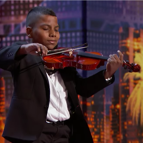 AGT violinist cancer golden buzzer AGT violinist cancer golden buzzer
