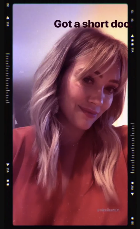 Lizzie Mcguire Show Porn - Hilary Duff Cut Her Hair & Brought Back Those Lizzie McGuire ...
