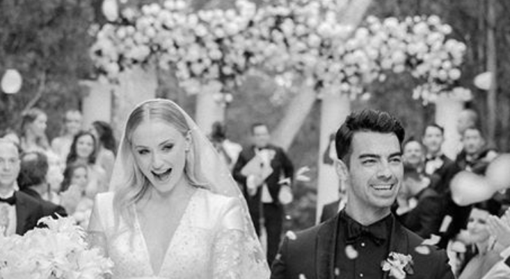 Sophie Turner and Joe Jonas Wedding Pics - Sophie Turner Wedding Dress