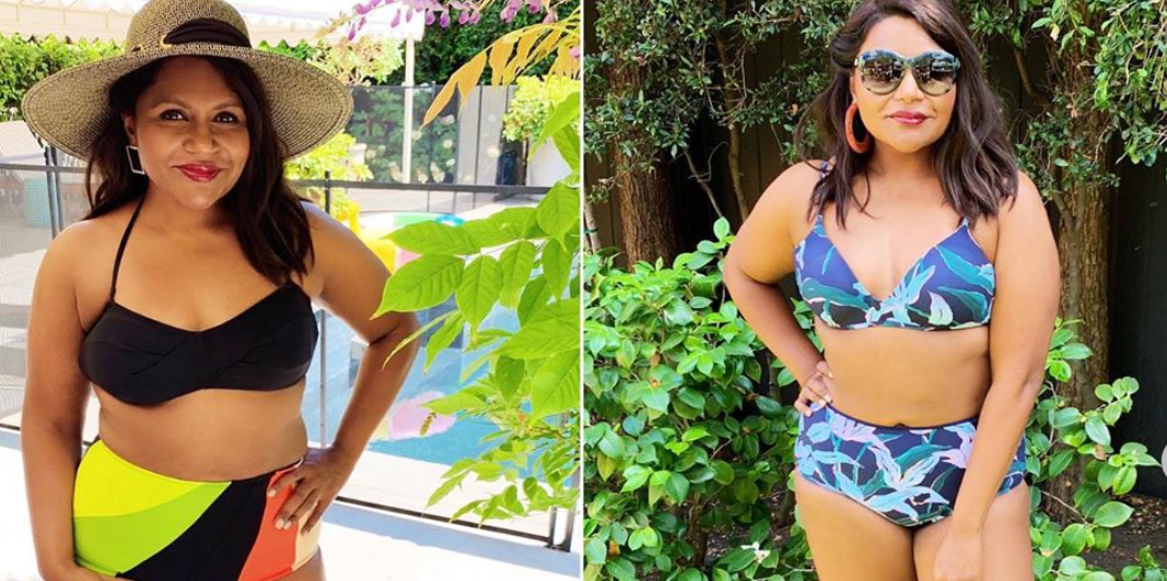 Mindy Kaling Proudly Shows Off Bikini in a Body-Positive Message on Instagram