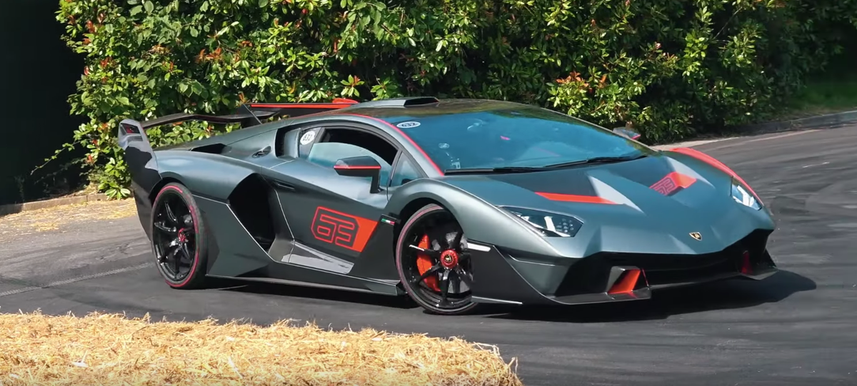 One-Off Lamborghini SC18 V12 Engine Exhaust Sound Video