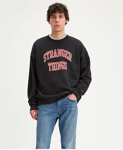 levi's stranger things hoodie