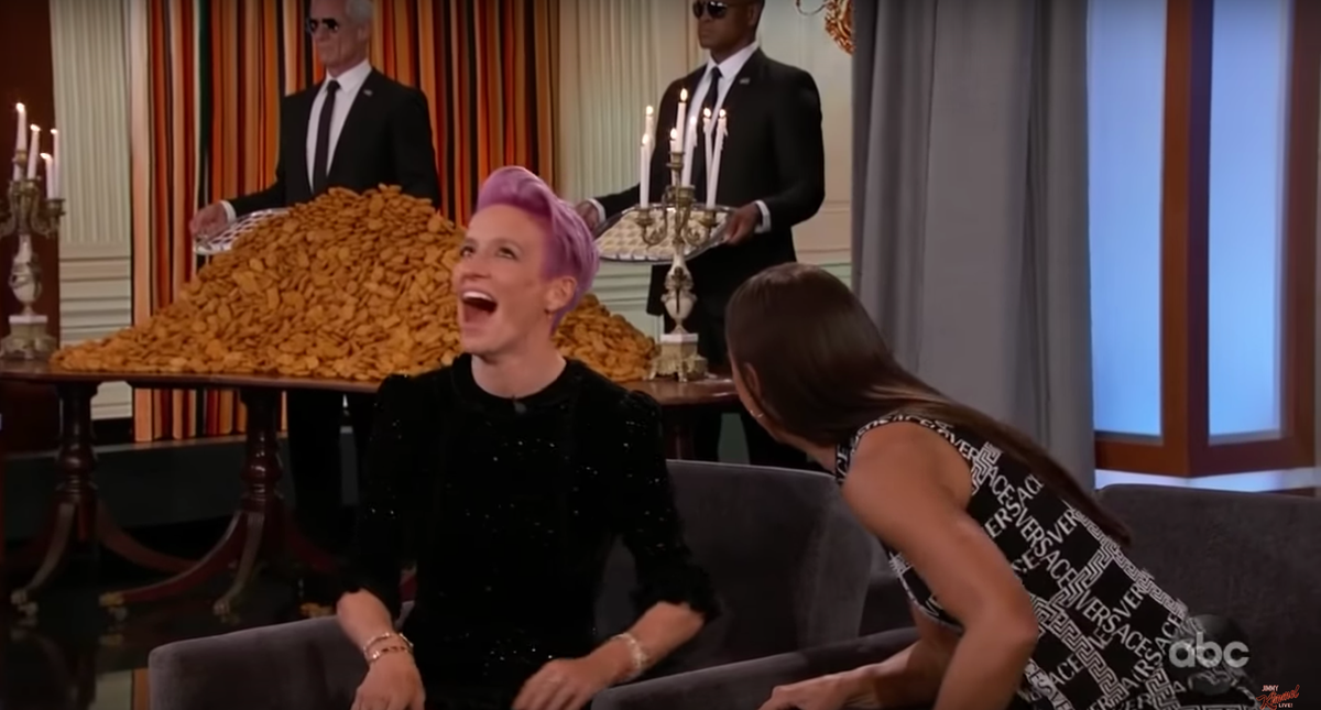 Jimmy Kimmel Served Alex Morgan, Megan Rapinoe Chicken Nuggets