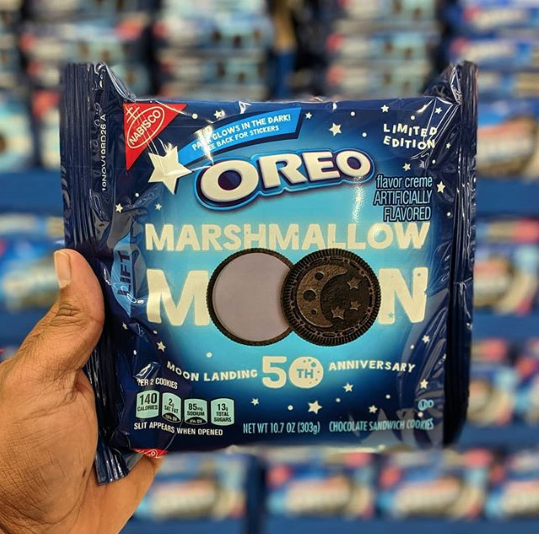 Oreo Is Reportedly Coming Out With A Marshmallow Moon Cookie Voodoo child (slight return) oreo blue. marshmallow moon cookie