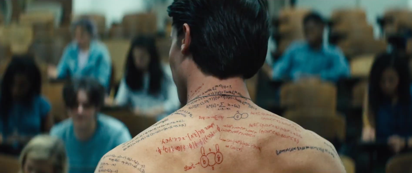 Patrick Schwarzenegger Reveals Tattooed Torso in New Film Trailer