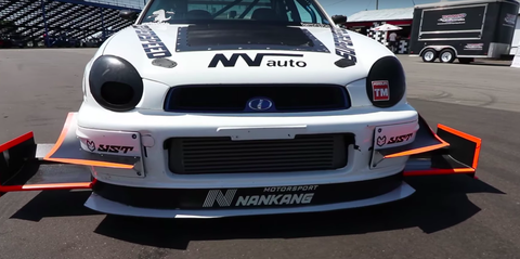 This Subaru Wrx Time Attack Car Onboard Test Video