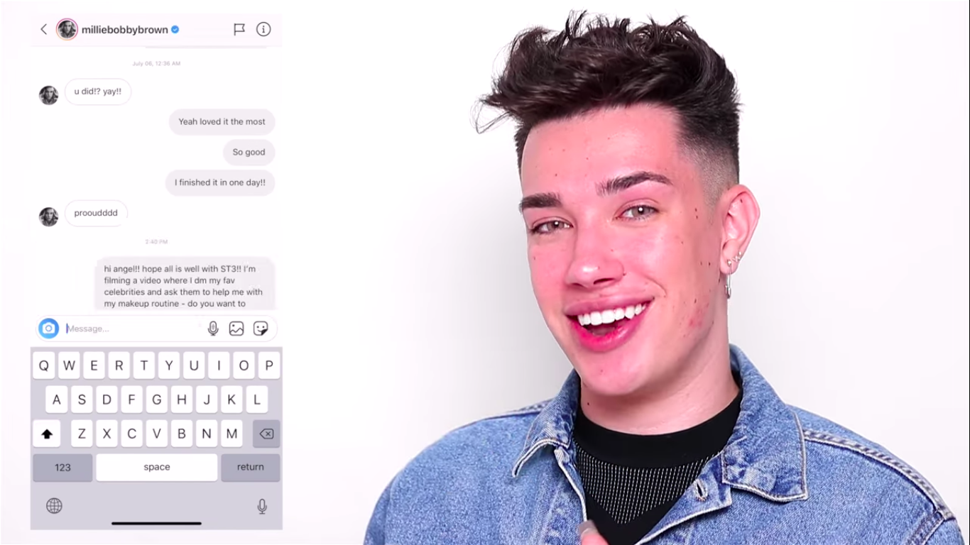 James Charles Celebrity DMs Video