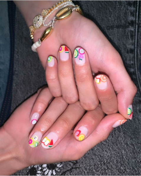 celebrity nails designs