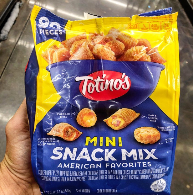 Totino S New American Favorites And Original Snack Mixes Include All Your Favorite Pizza Rolls