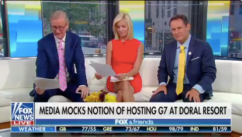 Fox Friends Defends President Trump S G7 Miami Doral Proposal