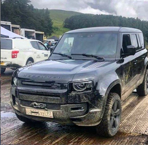 2020 Land Rover Defender Unmasked On Set Of New James Bond Movie