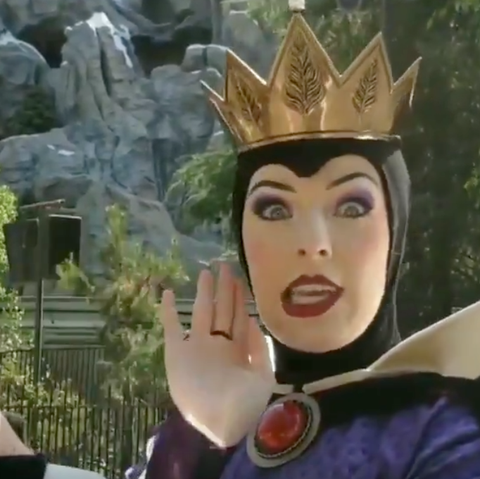 People Are Obsessed With The Disneyland Actress Who Plays The Evil