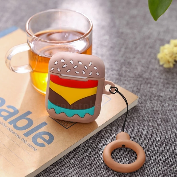 You'll Want To Eat Up This Adorable AirPod Case That Looks Just Like A Cheeseburger