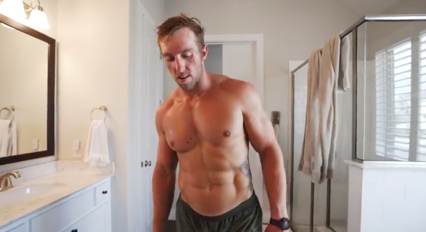 This Guy Lost Eight Pounds During a Six-Hour Ironman Workout