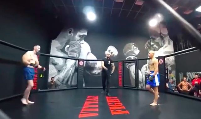 Fighter With 24 Inch Biceps Loses Mma Fight Against Man 20 Years His Senior