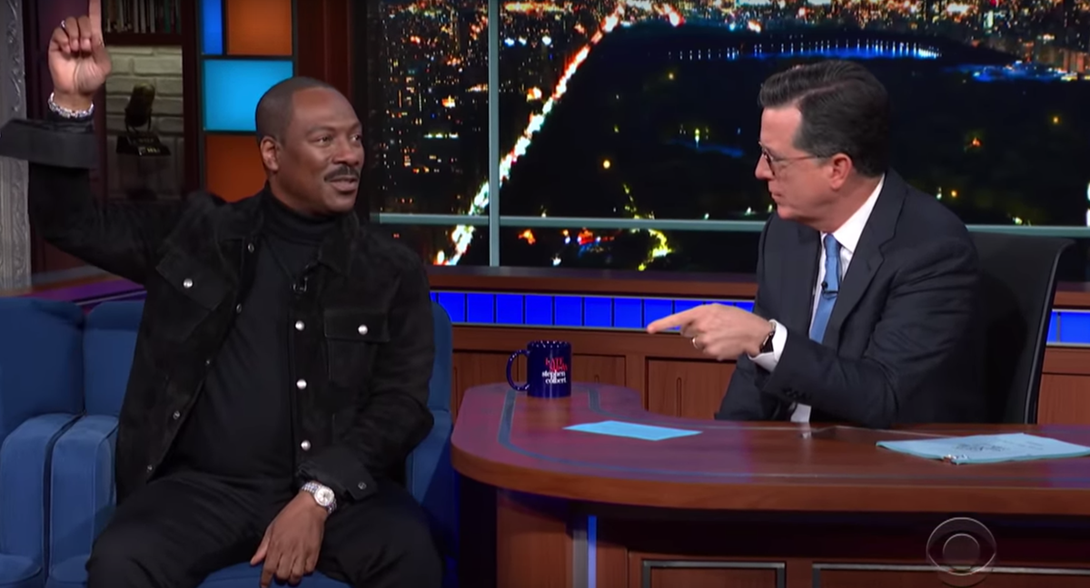 Eddie Murphy Shared a Funny Obama Story on The Late Show