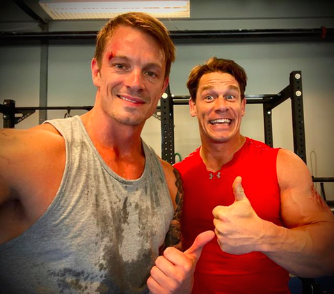 John Cena S Workout Wows Castmate On Set Of The Suicide Squad