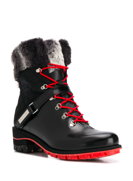 chanel ski boots