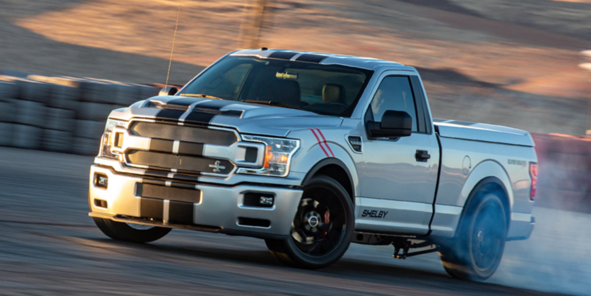 Shelby Super Snake Sport F 150 Concept Is A 755 Hp Tire Roaster