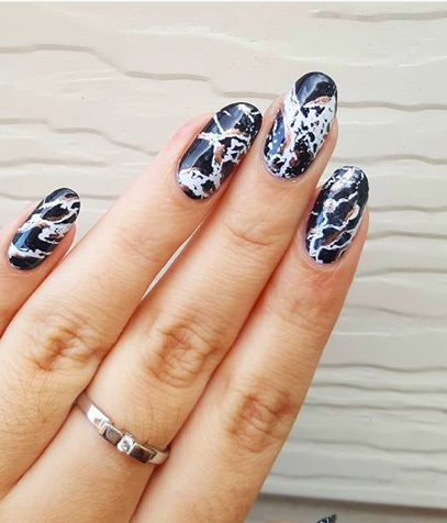 Marble Nails - How To Create Marble Nail Art Marble Nails - How To Create Marble Nail Art
